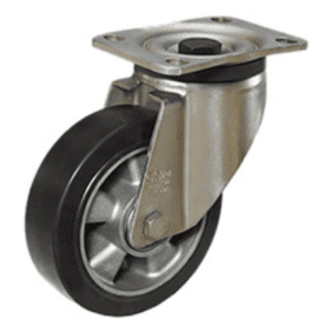 ELASTIC RUBBER CASTER WHEELS